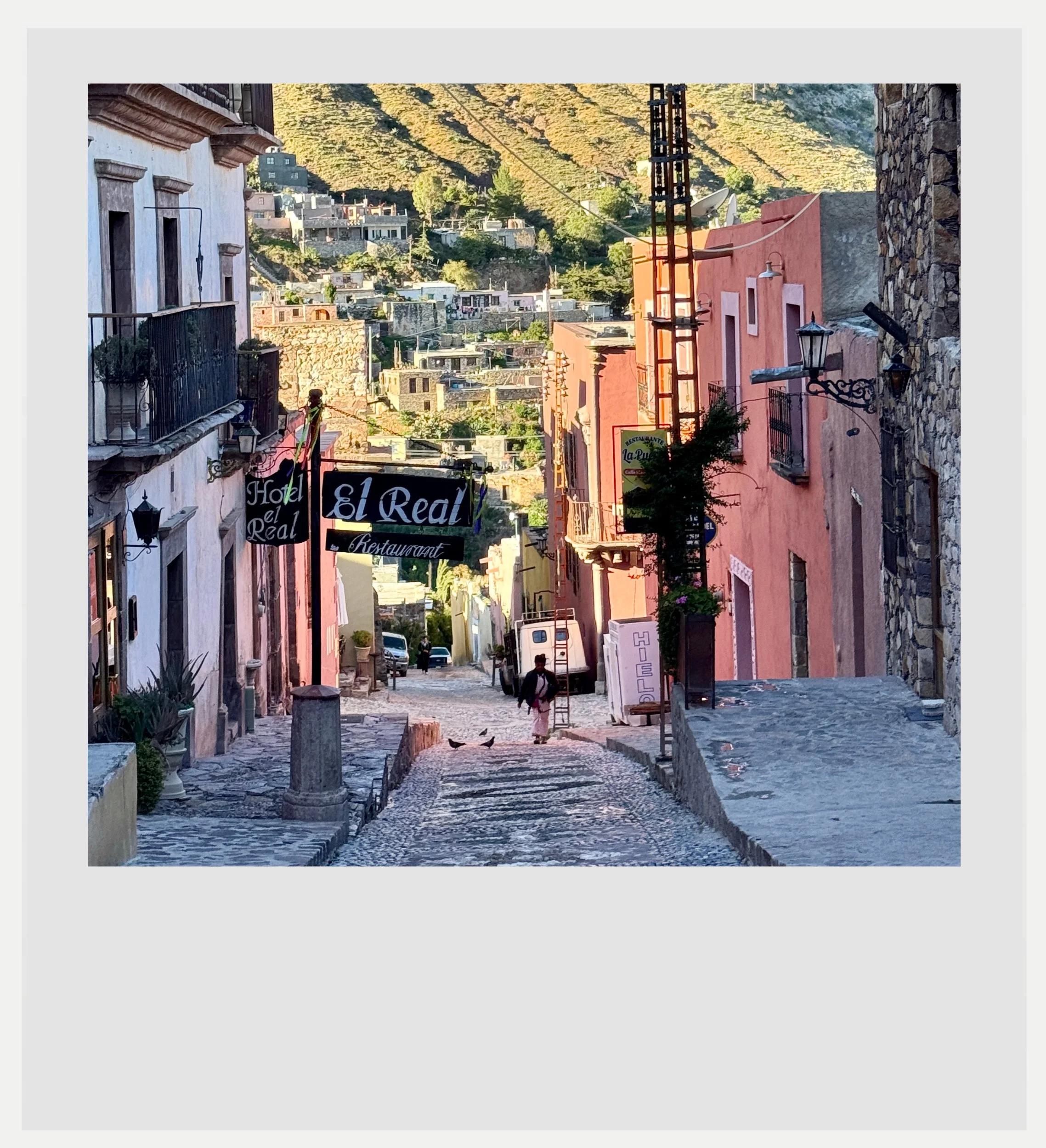Tucked between mountains, this isolated former mining town in the
